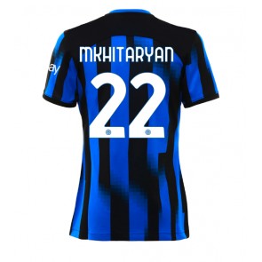Inter Milan Henrikh Mkhitaryan #22 Domaci Dres za Ženska 2023-24 Kratak Rukavima